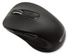 A Picture of product IVR-61500 Innovera® Mid-Size Wireless Optical Mouse with Micro USB 2.4 GHz Frequency/26 ft Range, Right Hand Use, Black