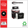 A Picture of product IVR-27120 Innovera® 26120-27420 Ink Remanufactured Black Replacement for 127 (T127120), 945 Page-Yield