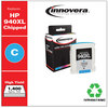 A Picture of product IVR-4907ANC Innovera® 4906AN, 4907AN, 4908AN, 4909AN Inkjet Cartridge Remanufactured Cyan High-Yield Ink, Replacement for 940XL (C4907AN), 1,400 Page-Yield