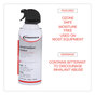 A Picture of product IVR-10012 Innovera® Compressed Air Duster Cleaner 10 oz Can, 2/Pack