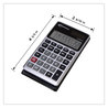 A Picture of product IVR-15922 Innovera® 12-Digit Pocket Calculator with Tax Functions 15922 LCD