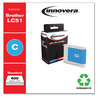 A Picture of product IVR-20051C Innovera® 20051, 20051C, 20051M, 20051Y Inkjet Cartridge Remanufactured Cyan Ink, Replacement for LC51C, 400 Page-Yield, Ships in 1-3 Business Days