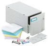 A Picture of product SAM-39501 Innovera® CD/DVD Storage Drawer Holds 150 Discs, Light Gray