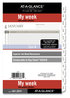 A Picture of product AAG-481285Y21 AT-A-GLANCE® 2-Page-Per-Week Planner Refills 8.5 x 5.5, White Sheets, 12-Month (Jan to Dec): 2026