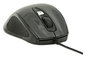 A Picture of product IVR-61014 Innovera® Full-Size Wired Optical Mouse USB 2.0, Right Hand Use, Black
