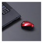 A Picture of product IVR-62204 Innovera® Mini Wireless Optical Mouse 2.4 GHz Frequency/30 ft Range, Left/Right Hand Use, Red/Black