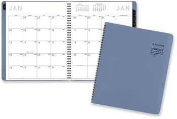 AT-A-GLANCE® Contemporary Monthly Planner 11.38 x 9.63, Blue Cover, 12-Month (Jan to Dec): 2026