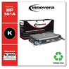 A Picture of product IVR-6470A Innovera® 6470A, 6471A, 6472A, 6473A Laser Cartridge Remanufactured Black Toner, Replacement for 501A (Q6470A), 6,000 Page-Yield