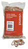 A Picture of product UNV-00154 Universal® Rubber Bands Size 54 (Assorted), Assorted Gauges, Beige, 1 lb Box