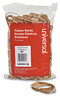 A Picture of product UNV-00164 Universal® Rubber Bands Size 64, 0.04" Gauge, Beige, 1 lb Bag, 320/Pack