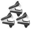 A Picture of product UNV-00700VP Universal® Jaw Style Staple Remover, Black, 3 per Pack