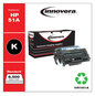 A Picture of product IVR-7551A Innovera® 7551A, 7551MICR, 7551X Laser Cartridge Remanufactured Black Toner, Replacement for 51A (Q7551A), 6,500 Page-Yield, Ships in 1-3 Business Days