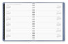 A Picture of product AAG-70940X20 AT-A-GLANCE® Contemporary Weekly/Monthly Planner 11.38 x 9, Slate Blue Cover, 12-Month (Jan to Dec): 2026
