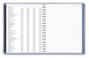 A Picture of product AAG-70940X20 AT-A-GLANCE® Contemporary Weekly/Monthly Planner 11.38 x 9, Slate Blue Cover, 12-Month (Jan to Dec): 2026