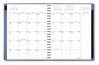 A Picture of product AAG-70940X20 AT-A-GLANCE® Contemporary Weekly/Monthly Planner 11.38 x 9, Slate Blue Cover, 12-Month (Jan to Dec): 2026