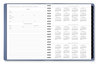 A Picture of product AAG-70940X20 AT-A-GLANCE® Contemporary Weekly/Monthly Planner 11.38 x 9, Slate Blue Cover, 12-Month (Jan to Dec): 2026