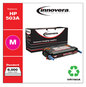 A Picture of product IVR-7583A Innovera® 7581A, 7582A, 7583A Laser Cartridge Remanufactured Magenta Toner, Replacement for 503A (Q7583A), 6,000 Page-Yield