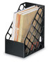 A Picture of product UNV-08119 Universal® Recycled Plastic Large Magazine File 6.25 x 9.5 11.88, Black
