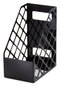 A Picture of product UNV-08119 Universal® Recycled Plastic Large Magazine File 6.25 x 9.5 11.88, Black