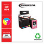 A Picture of product IVR-C656AN Innovera® C653AN, 654AN, C656AN Inkjet Cartridge Remanufactured Tri-Color Ink, Replacement for 901 (CC656AN), 360 Page-Yield