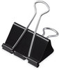 A Picture of product UNV-10199VP Universal® Binder Clips Clip Zip-Seal Bag Value Pack, Mini, Black/Silver, 144/Pack