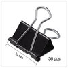 A Picture of product UNV-10199VP3 Universal® Binder Clips Clip Value Pack, Mini, Black/Silver, 36/Box