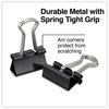 A Picture of product UNV-10199VP3 Universal® Binder Clips Clip Value Pack, Mini, Black/Silver, 36/Box