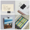 A Picture of product UNV-10210VP Universal® Binder Clips Clip Zip-Seal Bag Value Pack, Medium, Black/Silver, 36/Pack