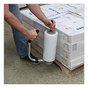 A Picture of product UNV-121580 Universal® Handwrap Film Stretch 12" x 1,500 ft Roll, 20 mic (80-Gauge), Clear, 4/Carton