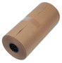 A Picture of product UNV-1300015 Universal® High-Volume Wrapping Paper Rolls Mediumweight Roll, 40 lb Weight Stock, 18" x 900 ft, Brown