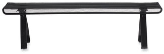 Universal® Deluxe Mesh Off-Desk Shelf 26.13 x 7 Black