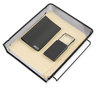 A Picture of product UNV-20012 Universal® Deluxe Mesh Stacking Side Load Tray 1 Section, Legal Size Files, 17" x 10.88" 2.5", Black