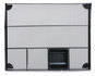 A Picture of product UNV-20021 Universal® Metal Mesh Drawer Organizer Six Compartments, 15 x 11.88 2.5, Black