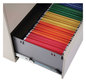 A Picture of product UNV-20021 Universal® Metal Mesh Drawer Organizer Six Compartments, 15 x 11.88 2.5, Black