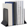 A Picture of product UNV-20025 Universal® Metal Mesh Bookends Nonskid, 5.38 x 6.75, Black, 1 Pair