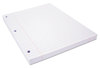 A Picture of product UNV-20920 Universal® Filler Paper 3-Hole, 8 x 10.5, Wide/Legal Rule, 200/Pack