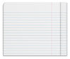 A Picture of product UNV-20936 Universal® Wide/Legal Rule Composition Book, 100 sheets, Black Marble Cover. 9.75 X 7.5 in. 6 notebooks/pack.