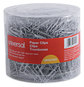 A Picture of product UNV-21001 Universal® Plastic-Coated Paper Clips with Two-Compartment Dispenser Tub, (750) #2 (250) Jumbo Silver