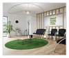 A Picture of product ABA-DDEXPO6WBC Alba™ Literature Floor Display Rack 19.68 x 13.38 36.61, White/Woodgrain