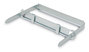 A Picture of product ACC-12995 ACCO Standard Two-Piece Paper Fasteners Two-Prong Fastener Base and Compressor Sets, 3.5" Capacity, 8.5" Center to Silver, 50/Box