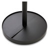 A Picture of product ABA-PMBRION Alba™ Brio Coat Stand 13.75w x 13.75d 66.25h, Black