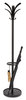A Picture of product ABA-PMBRION Alba™ Brio Coat Stand 13.75w x 13.75d 66.25h, Black
