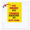 A Picture of product ACC-1506 Five Star® Reinforced Filler Paper 3-Hole, 8 x 10.5, Wide/Legal Rule, 100/Pack