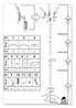 A Picture of product ABA-PMCLEON Alba™ CLEO Coat Stand Alone Rack, Ten Knobs, Steel/Plastic, 19.75w x 19.75d 68.9h, Black