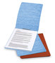 A Picture of product ACC-17022 ACCO PRESSTEX® Report Cover with Tyvek® Reinforced Hinge Top Bound, Two-Piece Prong Fastener, 2" Capacity, 8.5 x 11, Light Blue