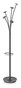 A Picture of product ABA-PMFESTN Alba™ Festival Coat Stand with Umbrella Holder, Five Knobs, 14w x 14d 73.67h, Black