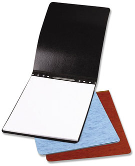 ACCO Pressboard Report Cover with Tyvek® Reinforced Hinge Two-Piece Prong Fastener, 2" Capacity, 8.5 x 11, Black/Black