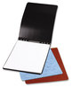 A Picture of product ACC-17921 ACCO Pressboard Report Cover with Tyvek® Reinforced Hinge Two-Piece Prong Fastener, 2" Capacity, 8.5 x 11, Black/Black