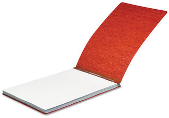 ACCO Pressboard Report Cover with Spring-Style Fastener Spring Style 2" Capacity, 8.5 x 11, Earth Red/Earth Red