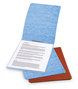 A Picture of product ACC-19022 ACCO PRESSTEX® Report Cover with Tyvek® Reinforced Hinge Top Bound, Two-Piece Prong Fastener, 2" Capacity, 8.5 x 14, Light Blue